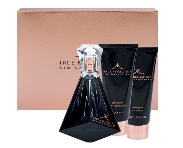 KIM KARDASHIAN True Reflection Edp 100ml & Body & Gel W Set