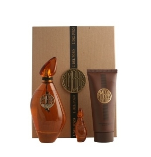 J.DEL POZO Ambar Edt 100ml & Body Lotion W Set