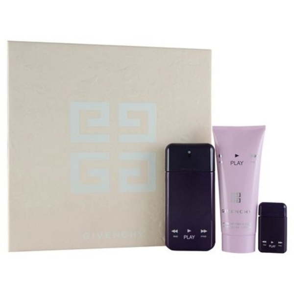 GIVENCHY Play For Her Edp 50ml & Body Lotion & Pouch W Set