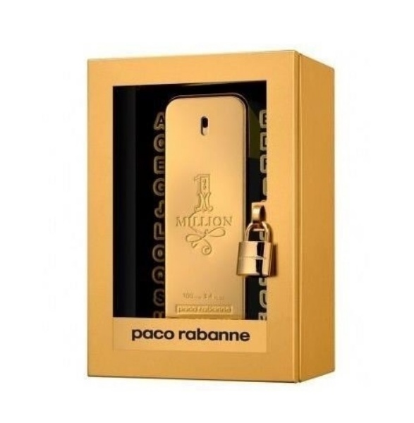 PACO RABANNE 1 Million Edt 100ml + Adhesive Letters M Set