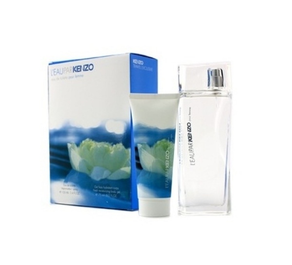 KENZO L'Eau Par Kenzo Edt 50ml & Body Gel & Pouch W Set