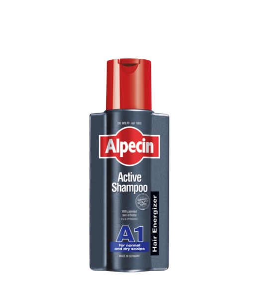 شامپو A1 آلپسین مناسب موهای معمولی و خشک  250 میل