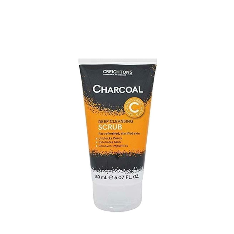 Скраб 150 мл. Charcoal Cleansing Scrub. Скраб для лица facial Scrub Deep Cleansing. Beauty Formulas Charcoal Detox Cleanser. Creightons очищающий скраб для лица for men.