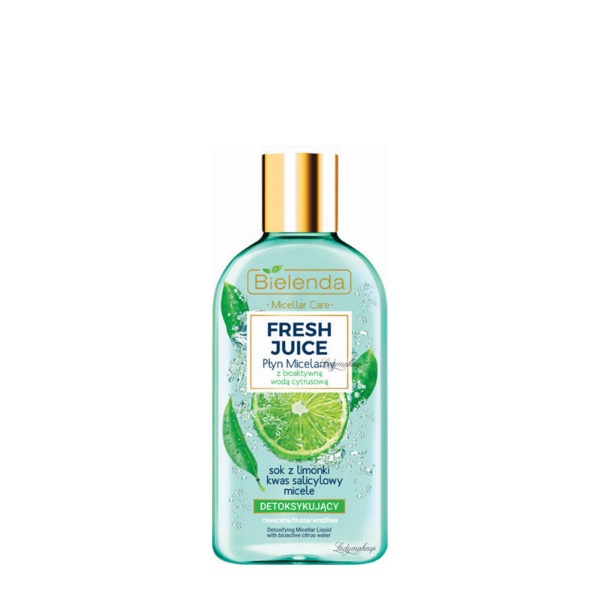 میسلار واتر برای شستشوی صورت  مدل Fresh Juice Detoxifying بی یلندا 100 میل