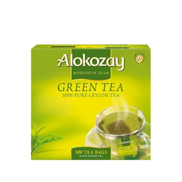 چای سبز کیسه ای الکوزی 100 عددی