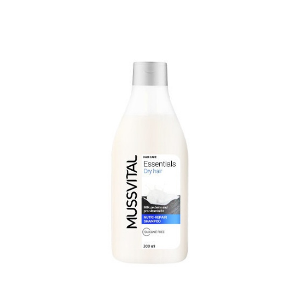 شامپو احیا کننده مو حاوی پروتیئن شیر مناسب موهای خشک موسویتال 300 میل