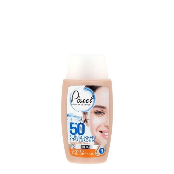 PIXXEL Sunscreen With Spf50 For Dry & Sensitive Skin No1 50ml