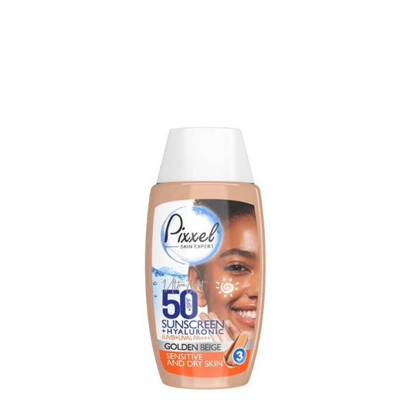 PIXXEL Sunscreen With Spf50 For Dry & Sensitive Skin No3 50ml