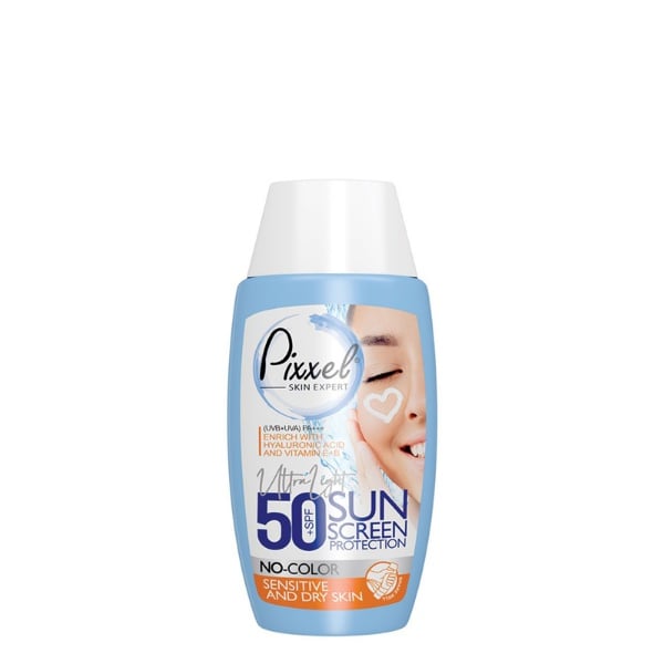 PIXXEL Sunscreen With Spf50 For Dry & Sensitive Skin 50ml
