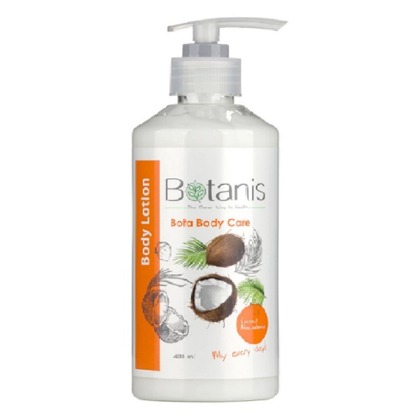 BOTANIS Body Lotion With Oil Coconut And Macadia 400ml	