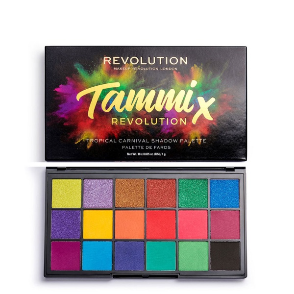 REVOLUTION Eyeshadow Palette X Tammi Tropical Carnival 