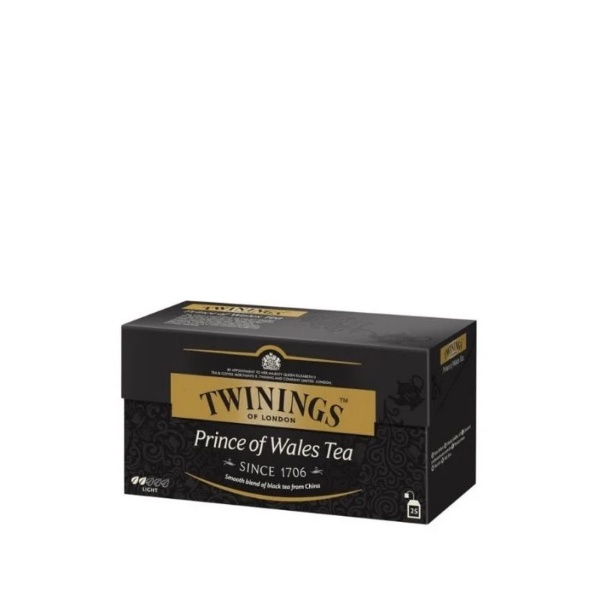 چای سیاه توینینگز مدل پرنس ولز 25 عددی