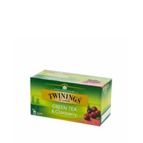 چای سبز و کرانبری توینینگز 25 عددی