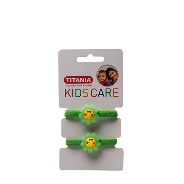 TITANIA Terry Ponyholder Sunflower 2 Pcs Green