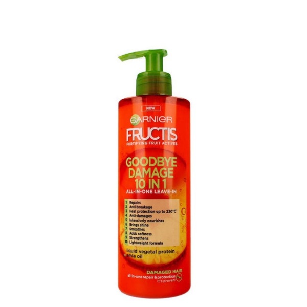 garnier fructis goodbye damage 10 in 1 leave in cream 400 ml