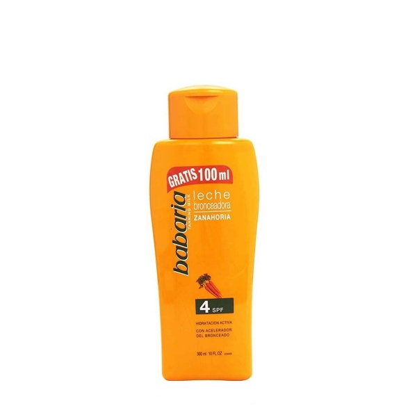 BABARIA Zanahoria Spf 4 Tanning Milk 300ml