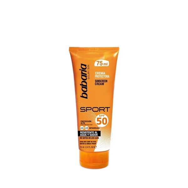 کرم ضد آفتاب اسپورت Spf50 باباریا 75میل 