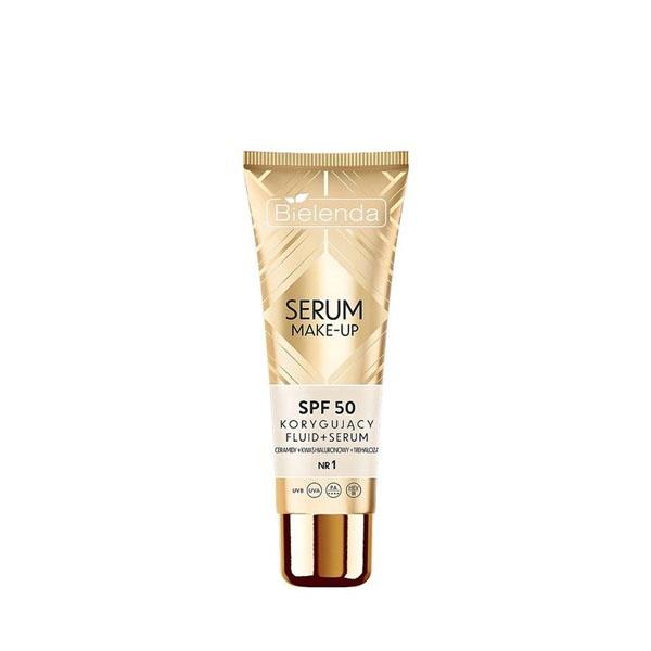 میکاپ سرم اصلاح کننده +  حاوی Spf 50 مناسب برای انواع پوست شماره 1 بیلندا 30 میل