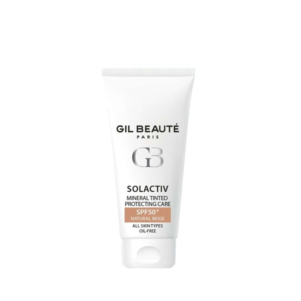 کرم ضد آفتاب مینرال بژ طبیعی+SPF50 ژیل بوته 40 میل