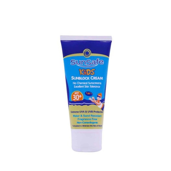 کرم ضد آفتاب spf30 کودک سان سیف 50میل