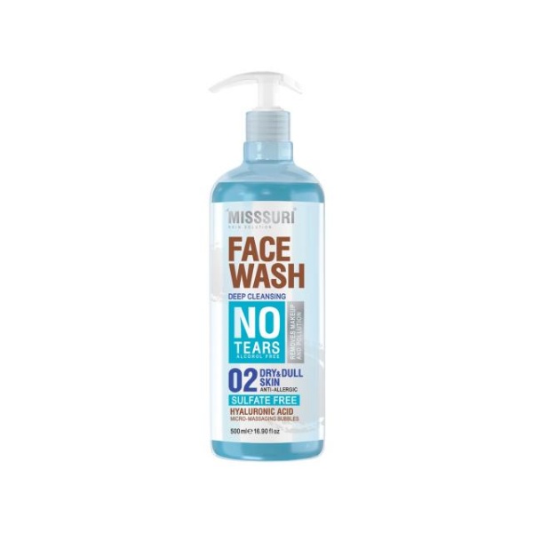 MISSURI Face Wash 02  Dry&Dull Skin 500ml