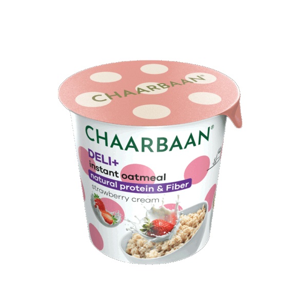 اوتمیل توت فرنگی چارابان 55گرم