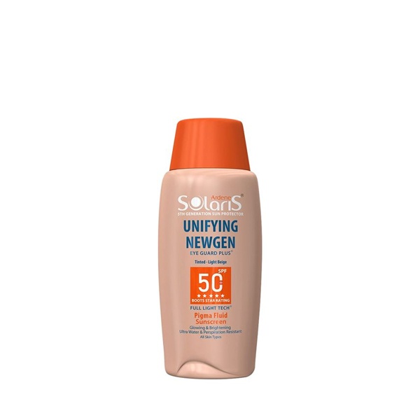 فلوئید ضد آفتاب و روشن کننده پوست SPF50 بژ روشن آردن سولاریس 75میل