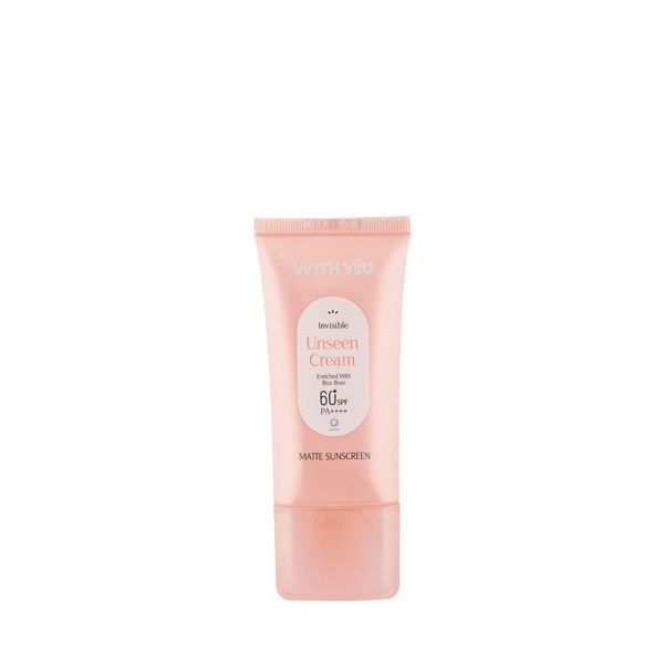  ضد آفتاب کرمی بی رنگ SPF 60 ویت یو 50 میل