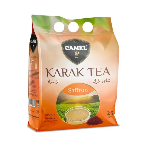 چای کرک با طعم زعفران کمل 500گرم