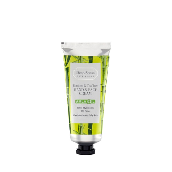 کرم مرطوب کننده دست و صورت حاوی بامبو و درخت چای دیپ سنس 30 میل