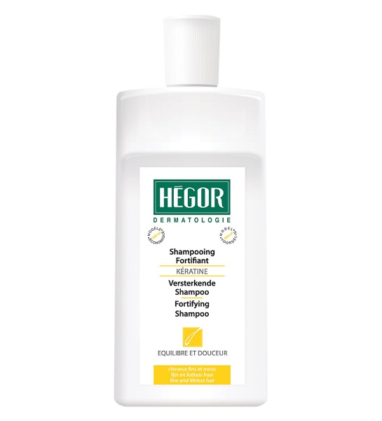 شامپو تقویت کننده مخصوص موهای نازک و بی جان هگور500میل