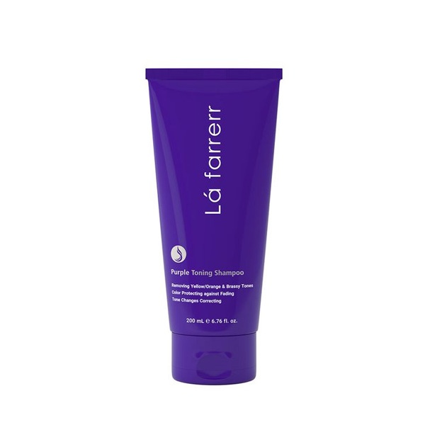 شامپو ضد زردی موهای دکلره و رنگ شده لافارر 200 میل