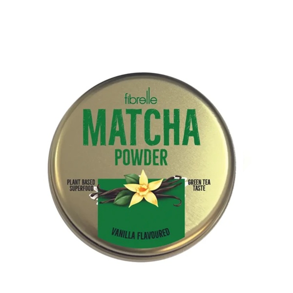 پودر چای ماچا فیبرله با طعم وانیل 25گرم