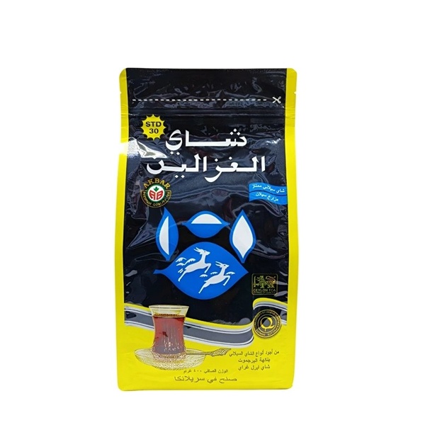 چای سیلان مرغوب ارل گری با طعم برگاموت دوغزال 400گرم