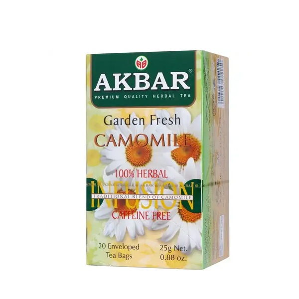 دمنوش بابونه تازه 100% گیاهی 20عدد