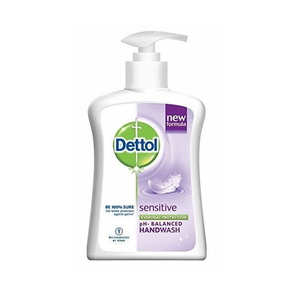 مایع دستشویی مخصوص پوست حساس دتول 200میل