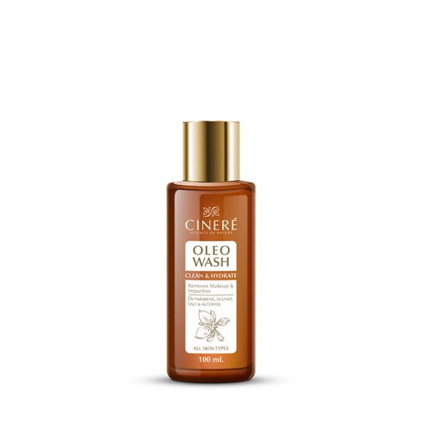 Picture of CINERE Oleo Wash Clean & Hydrate Removes Makeup & Impuritees 100ml