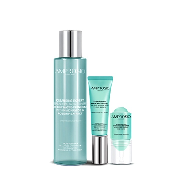 ست مناسب پوست های مستعد آکنه آمپرسیو 