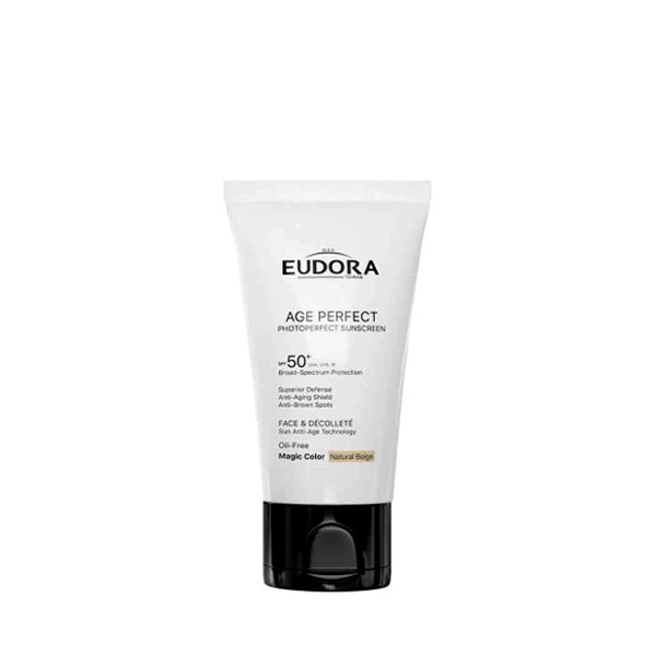 ضد آفتاب ضد چروک فاقد چربی بژ طبیعی ادورامکس 40 میل