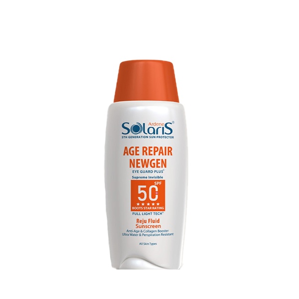 ضد آفتاب ضد چروک SPF50 فاقد رنگ آردن 100میل