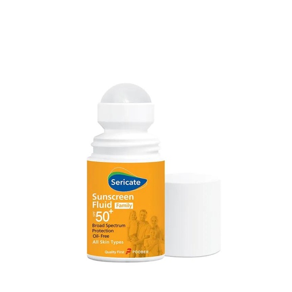 ضدآفتاب SPF50+ فلوئید مناسب برای تمام اعضای خانواده  سری کیت 50میل