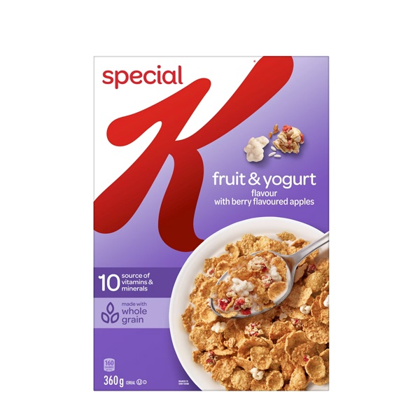 کورن فلکس اسپشیال با طعم میوه و ماست کلاگز 360گرم