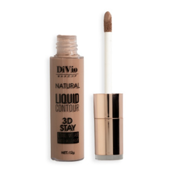 DIVIO Natural Liquid Contour 3D Stay Long Wear AntiAllergy 01 12gr
