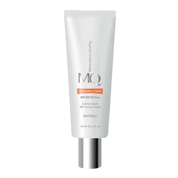 کرم ضد آفتاب فاقد چربی بدون رنگ SPF50 ام کیو 55میل