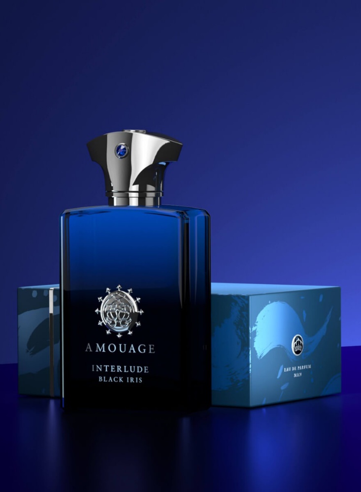 amouage black bottle